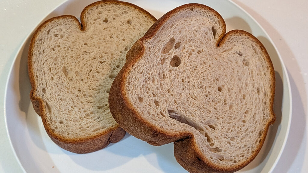 オーツ麦ふすま食パン